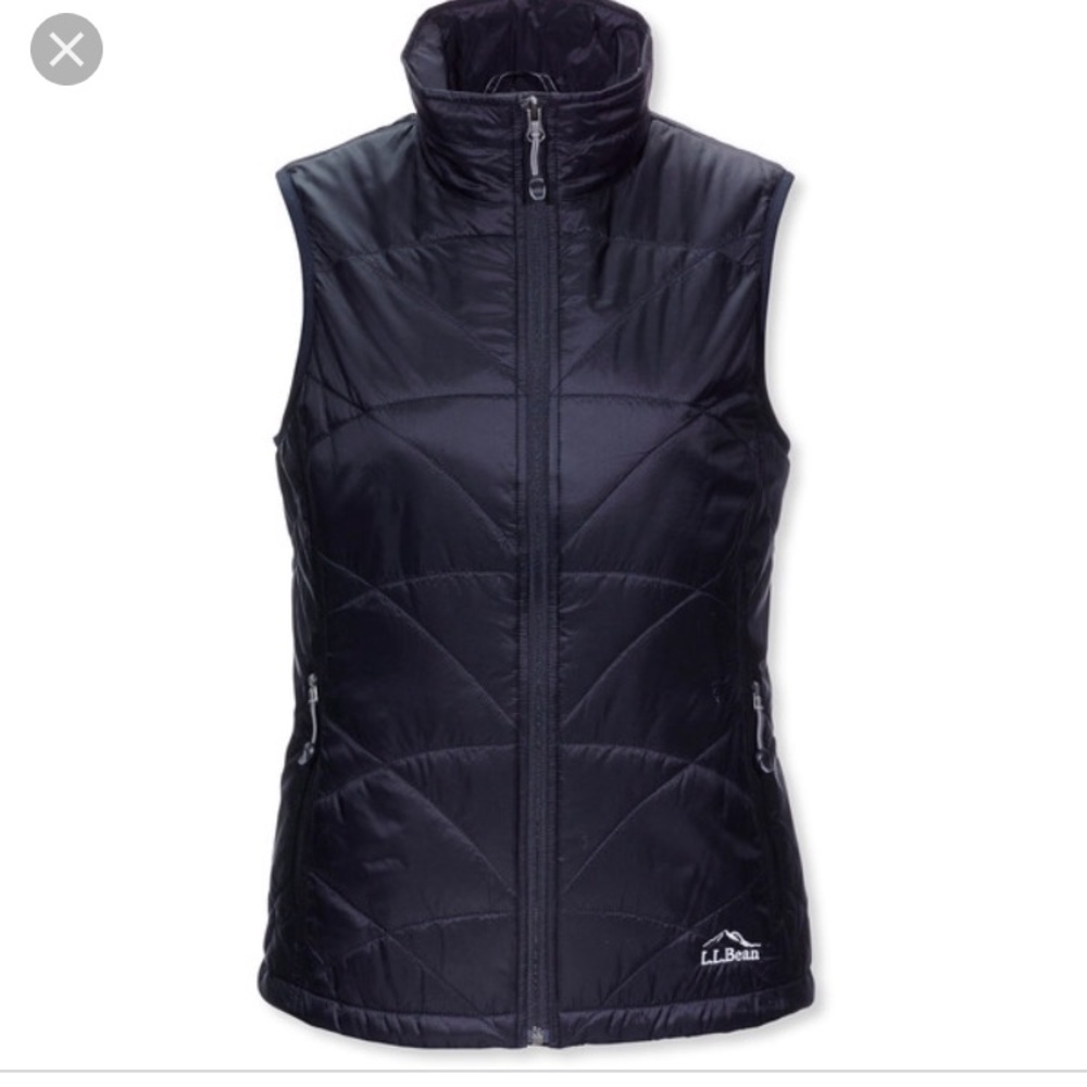 llbean women's primaloft vest